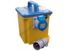 PT1500/1 - 1.5KVA 110V - 230V STEP UP TRANSFORMER WITH 1 x 16A OUTPUT SOCKET